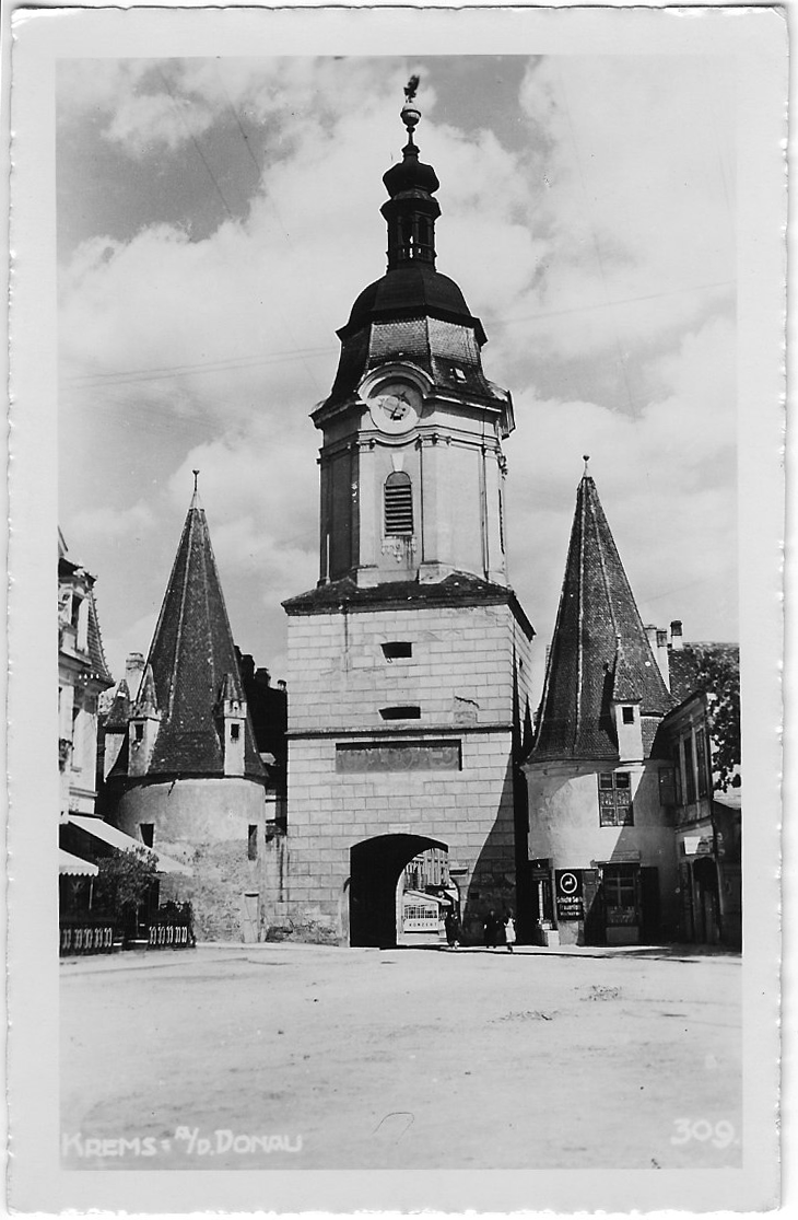 Das Steiner Tor in Krems, 1959